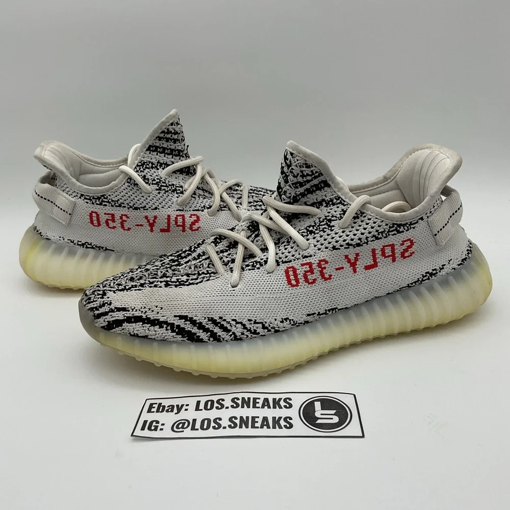 Size 8.5 - adidas Yeezy Boost 350 V2 Low Zebra